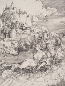 Merihirviö tekijältä Albrecht Dürer
