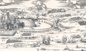Linnoituksen piiritys I, 1527 1906 tekijältä Albrecht Dürer