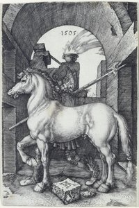 Pieni hevonen tekijältä Albrecht Dürer
