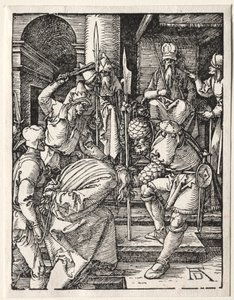 Pieni kärsimys: Kristus ennen Hannasta tekijältä Albrecht Dürer