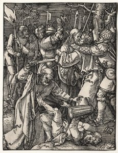 Pieni kärsimys: Kristuksen pettäminen. tekijältä Albrecht Dürer
