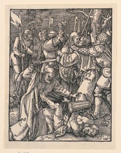 Kristuksen ottaminen, Pikku Passion -sarjasta tekijältä Albrecht Dürer
