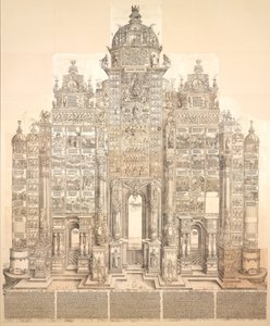 Keisari Maximilian I:n riemukaari tekijältä Albrecht Dürer