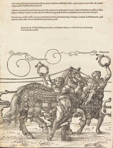 El carro triomfal de Maximilià I El gran carro triomfal [làm. 6 de 8], 1523 ed. llatí. finlandès tekijältä Albrecht Dürer