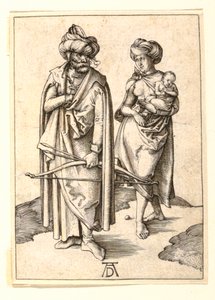 Turkkilainen perhe tekijältä Albrecht Dürer