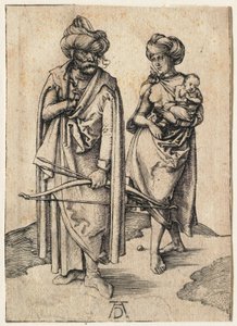 Turkkilainen perhe tekijältä Albrecht Dürer