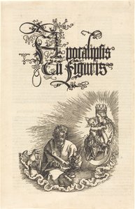 Neitsyt ilmestyy Pyhälle Johannekselle tekijältä Albrecht Dürer