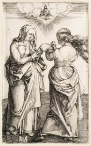 Neitsyt Maria, Kristus-lapsi ja pyhä Anna tekijältä Albrecht Dürer