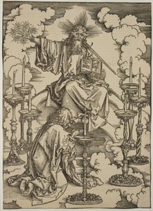 Seitsemän kynttilänjalan visio tekijältä Albrecht Dürer