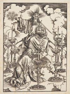 Seitsemän kynttilänjalan visio tekijältä Albrecht Dürer