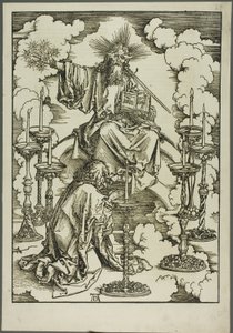 Seitsemän kynttilänjalan visio, The Apocalypse tekijältä Albrecht Dürer