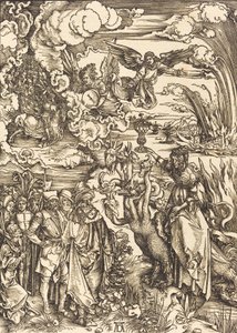 Babylonin huora, 1498. tekijältä Albrecht Dürer