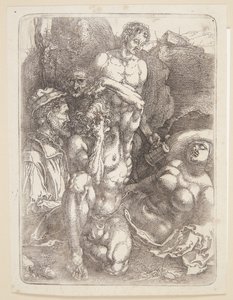 Epätoivoinen mies tekijältä Albrecht Dürer