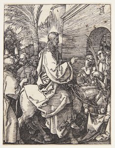 Pääsy Jerusalemiin tekijältä Albrecht Dürer
