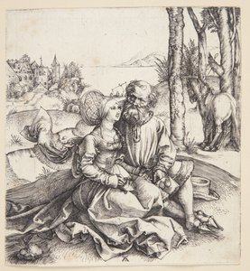 Huonosti sovitettu pariskunta tekijältä Albrecht Dürer
