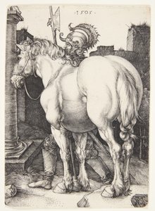 Iso hevonen tekijältä Albrecht Dürer