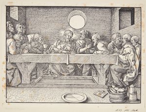Viimeinen ehtoollinen tekijältä Albrecht Dürer