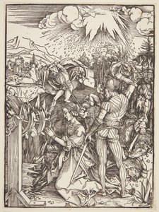 Pyhän Katariinan marttyyrikuolema tekijältä Albrecht Dürer
