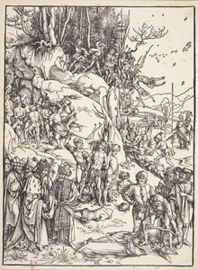 Kymmenentuhannen marttyyrikuolema tekijältä Albrecht Dürer