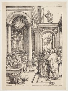 Neitsyt esittely temppelissä tekijältä Albrecht Dürer