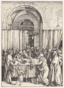 Joakimin tarjouksen hylkääminen tekijältä Albrecht Dürer