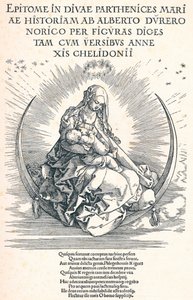 Neitsytelämän nimisivu, 1511 1906 tekijältä Albrecht Dürer