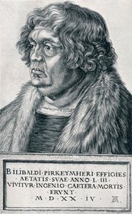 Willibald Pirkkheimer, 1524 1906 tekijältä Albrecht Dürer