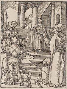 Kristus Hannaksen edessä tekijältä Albrecht Dürer