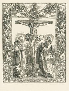 Kristus ristillä tekijältä Albrecht Dürer or Duerer