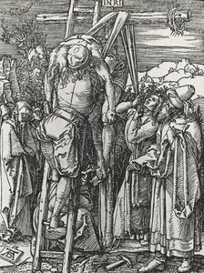 Laskeuma ristiltä tekijältä Albrecht Dürer
