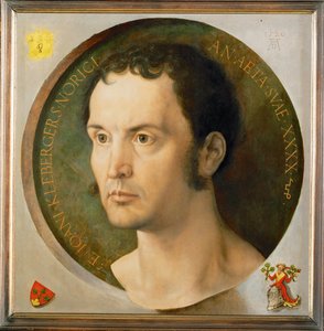 Johann Kleberger, humanisti Wilhelm Pirkheimerin vävypoika tekijältä Albrecht Dürer or Duerer