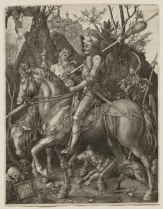 Ritari, kuolema ja paholainen tekijältä Albrecht Dürer