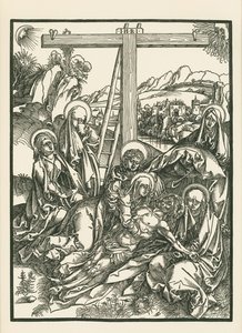 Valitusvirsi Kristuksen puolesta, noin 1500 (puupiirros). tekijältä Albrecht Dürer or Duerer