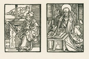 Magister Matthias, Linkoepingin ja Pyhän Birgitan kanonisti. tekijältä Albrecht Dürer or Duerer