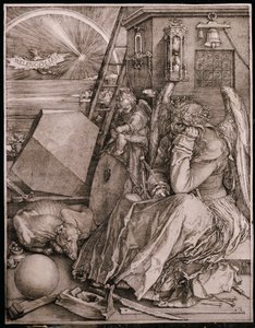 Melankolia, 1513 tekijältä Albrecht Dürer