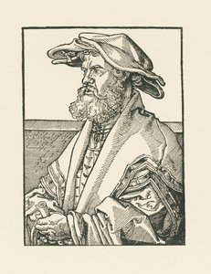 Helius Eobanus Hessuksen muotokuva tekijältä Albrecht Dürer or Duerer