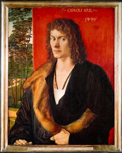 Oswolt Krelin muotokuva tekijältä Albrecht Dürer or Duerer