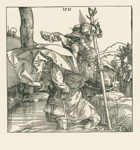 Saint Christopher tekijältä Albrecht Dürer or Duerer