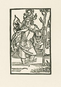 Saint Christopher tekijältä Albrecht Dürer or Duerer