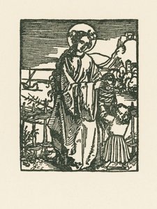 Pyhä Dorothea tekijältä Albrecht Dürer or Duerer