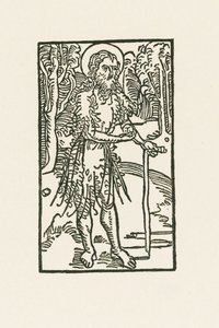 Pyhä Onofrius tekijältä Albrecht Dürer or Duerer