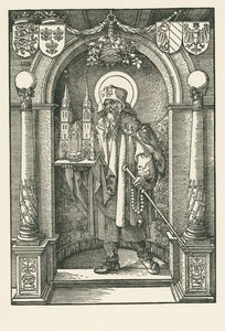 Pyhä Sebald kapealla alueella tekijältä Albrecht Dürer or Duerer