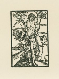 Pyhä Sebastian tekijältä Albrecht Dürer or Duerer