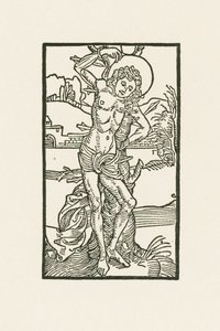 Pyhä Sebastian tekijältä Albrecht Dürer or Duerer