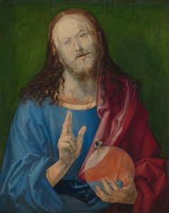 Salvator Mundi, n. 1505 (öljy lehmukseen) tekijältä Albrecht Dürer