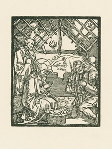 Paimenten palvonta tekijältä Albrecht Dürer or Duerer