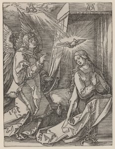 Annunciation eli Die Verkundigung tekijältä Albrecht Dürer