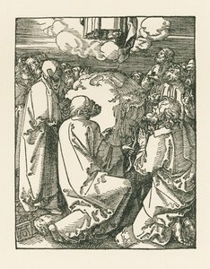 Ylösnousemus, noin 1510 (puupiirros) tekijältä Albrecht Dürer or Duerer