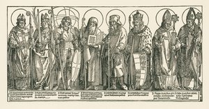 Itävallan pyhimykset tekijältä Albrecht Dürer or Duerer