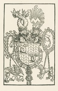 Florian Waldauf von Waldensteinin vaakuna tekijältä Albrecht Dürer or Duerer